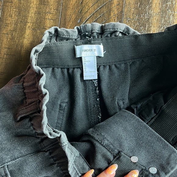 jean shorts black - Picture 2 of 3